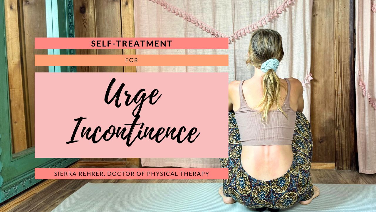 Self Treatment for urge incontinence