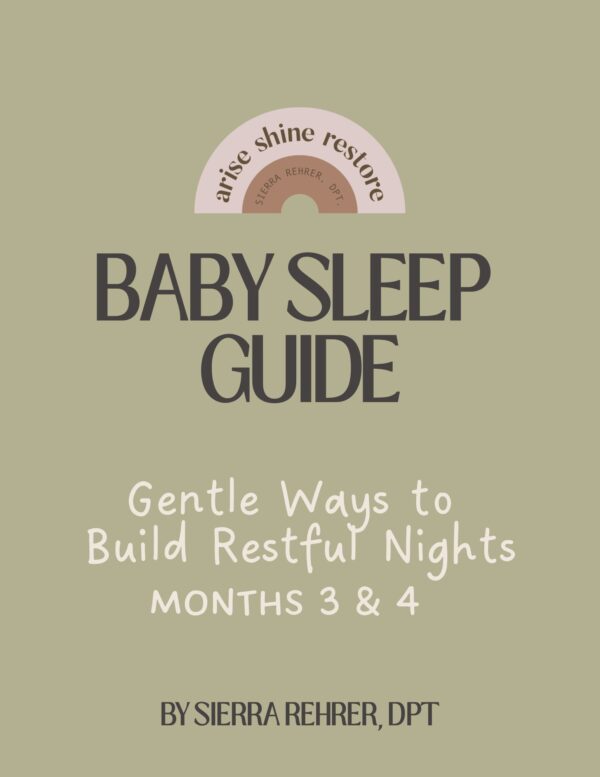 Baby Sleep Guide Months 3 and 4