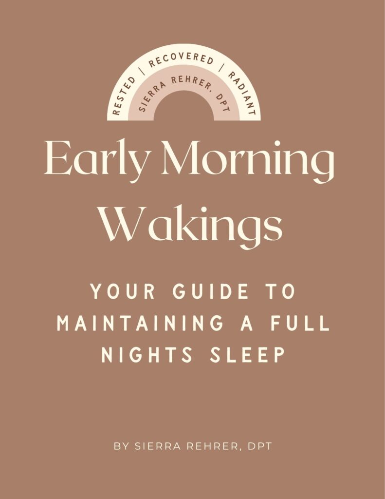 Early Morning Wakings