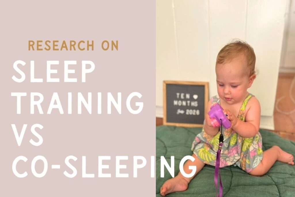 sleep training vs co sleeping